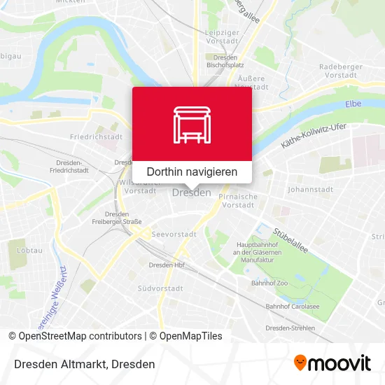 Dresden Altmarkt Karte