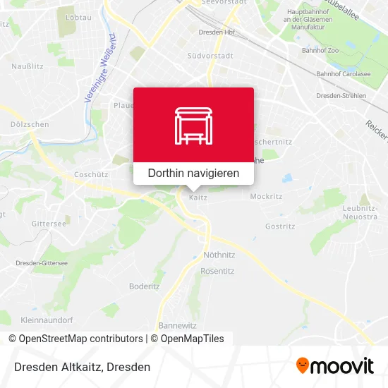 Dresden Altkaitz Karte