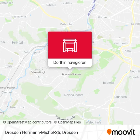 Dresden Hermann-Michel-Str Karte