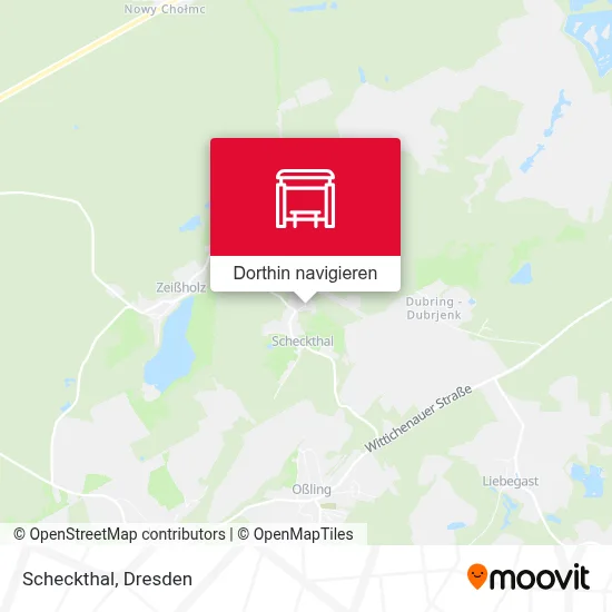 Scheckthal Karte