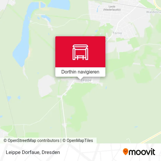 Leippe Dorfaue Karte