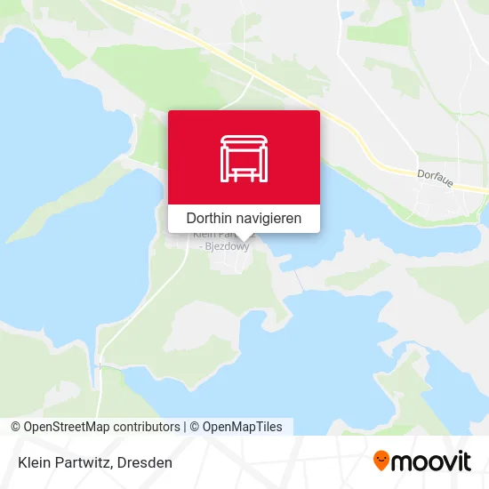 Klein Partwitz Karte