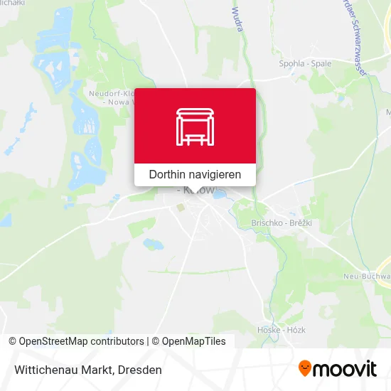 Wittichenau Markt Karte