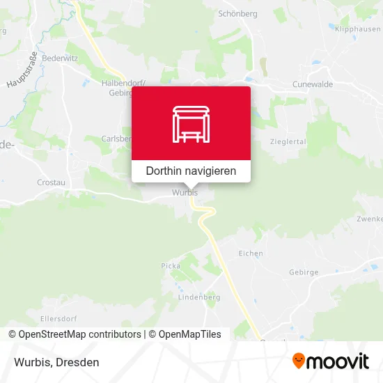 Wurbis Karte
