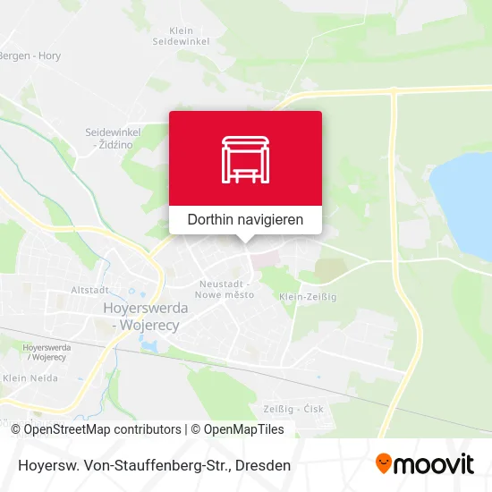 Hoyersw. Von-Stauffenberg-Str. Karte