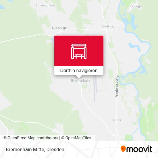 Bremenhain Mitte Karte