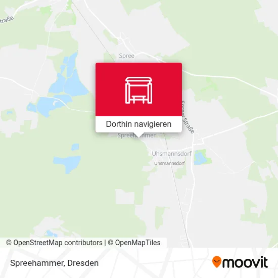 Spreehammer Karte