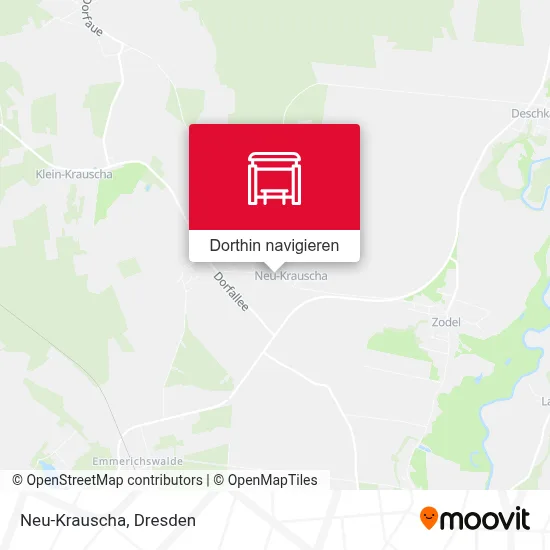 Neu-Krauscha Karte