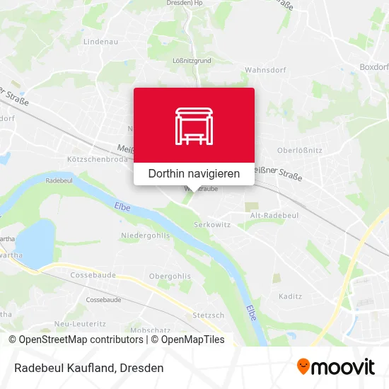 Radebeul Kaufland Karte