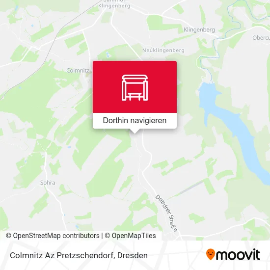 Colmnitz Az Pretzschendorf Karte