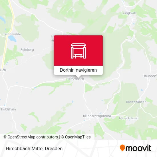 Hirschbach Mitte Karte