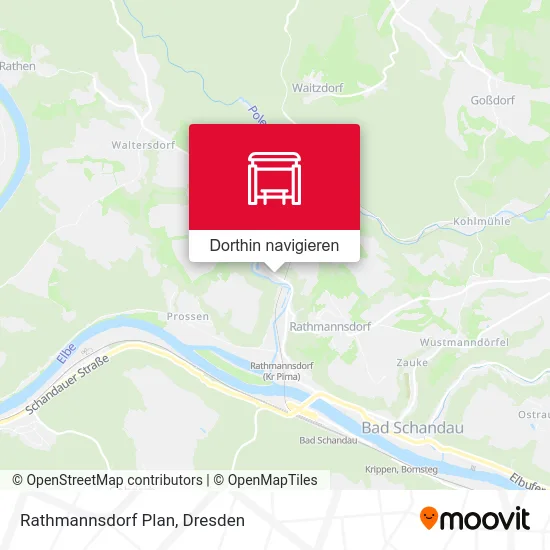 Rathmannsdorf Plan Karte