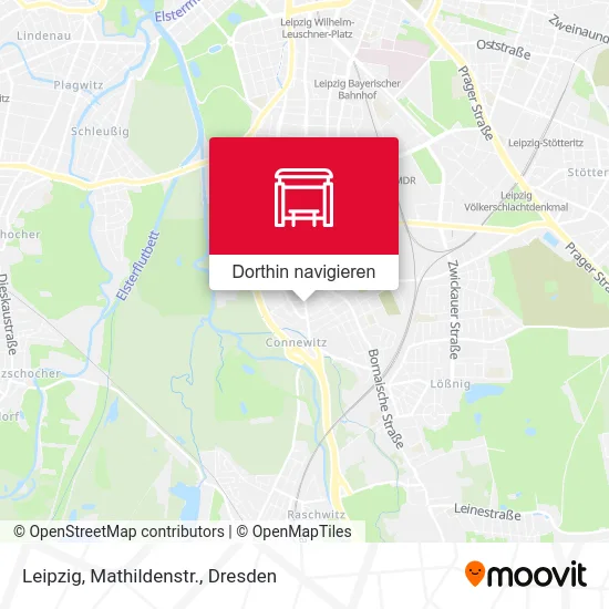 Leipzig, Mathildenstr. Karte