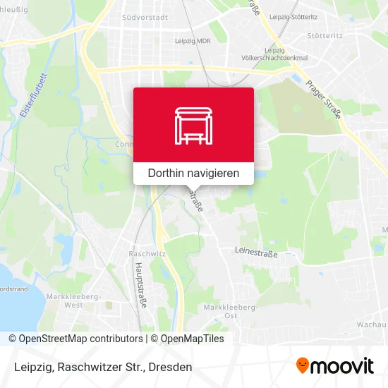 Leipzig, Raschwitzer Str. Karte