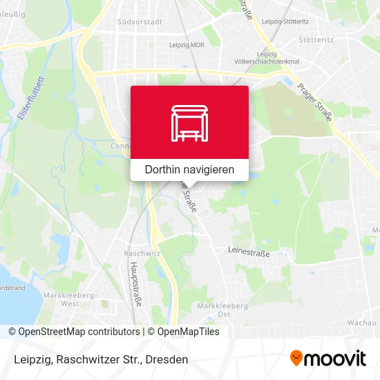 Leipzig, Raschwitzer Str. Karte