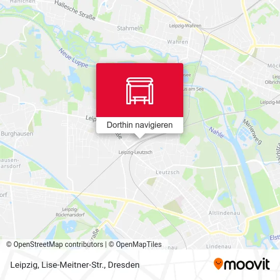 Leipzig, Lise-Meitner-Str. Karte