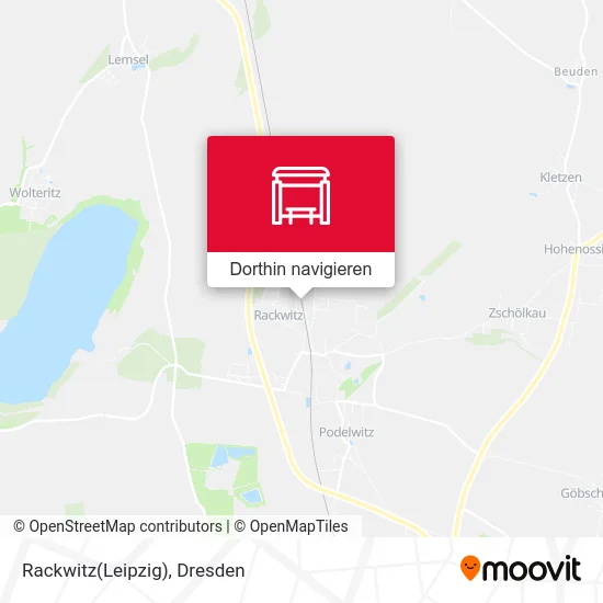 Rackwitz(Leipzig) Karte