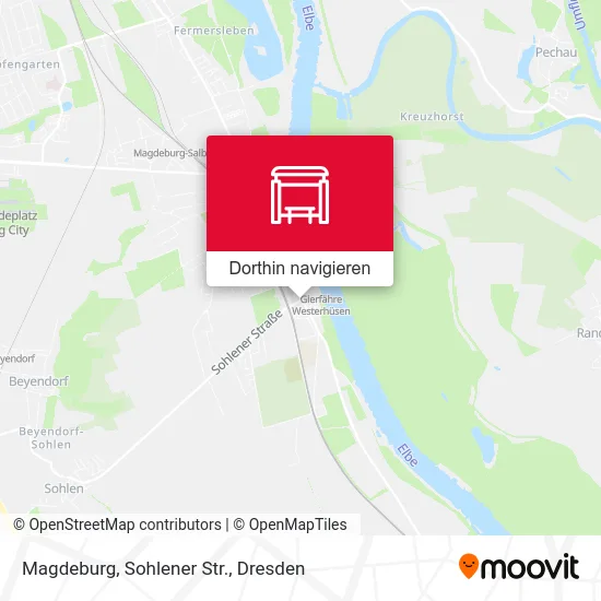 Magdeburg, Sohlener Str. Karte