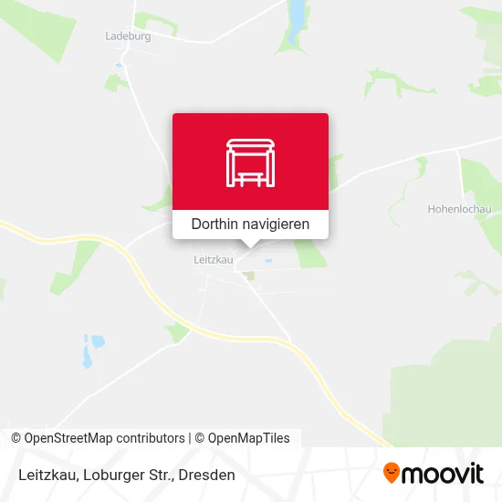 Leitzkau, Loburger Str. Karte