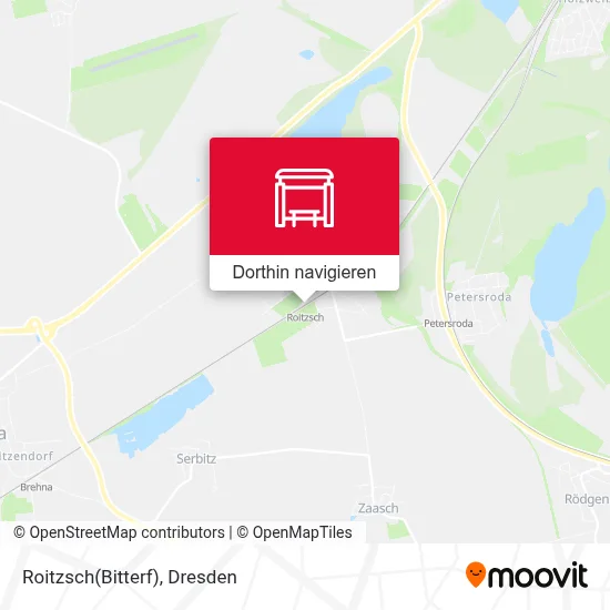 Roitzsch(Bitterf) Karte