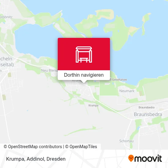 Krumpa, Addinol Karte