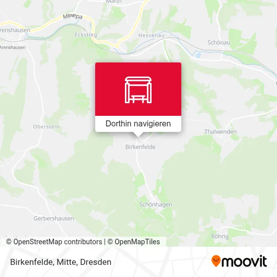 Birkenfelde, Mitte Karte