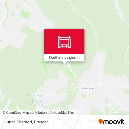 Lutter, Oberdorf Karte