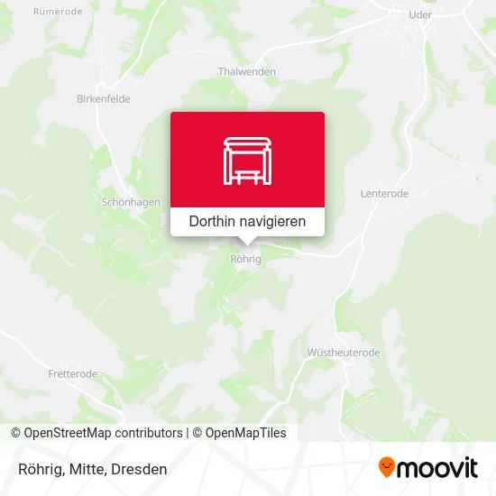 Röhrig, Mitte Karte