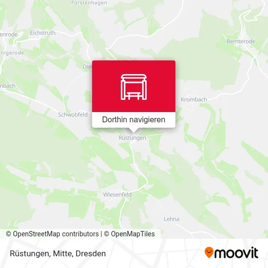 Rüstungen, Mitte Karte