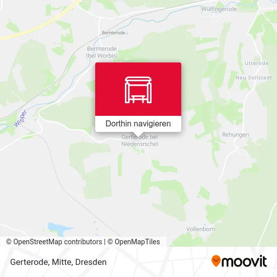 Gerterode, Mitte Karte