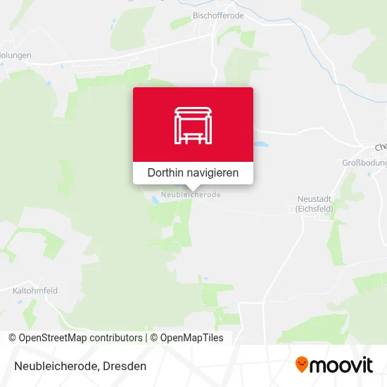 Neubleicherode Karte