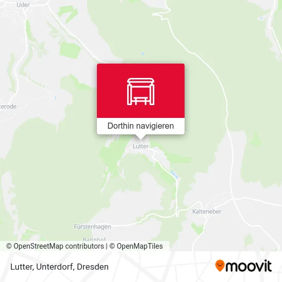 Lutter, Unterdorf Karte