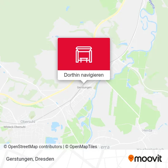 Gerstungen Karte