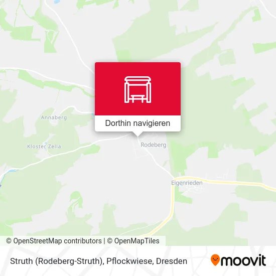 Struth (Rodeberg-Struth), Pflockwiese Karte