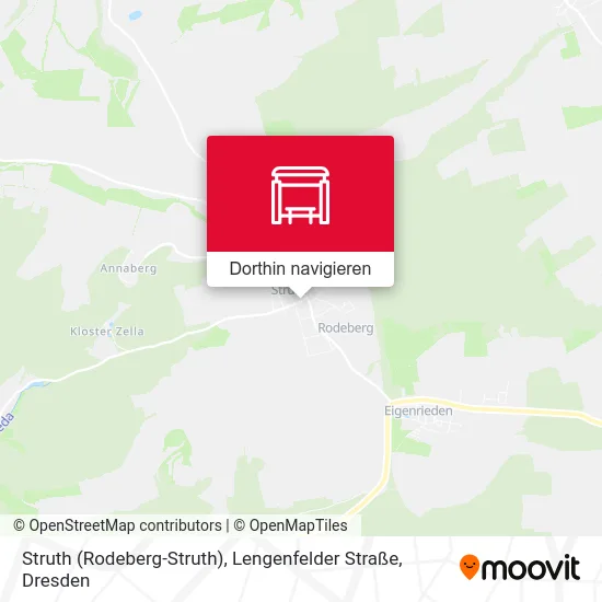 Struth (Rodeberg-Struth), Lengenfelder Straße Karte