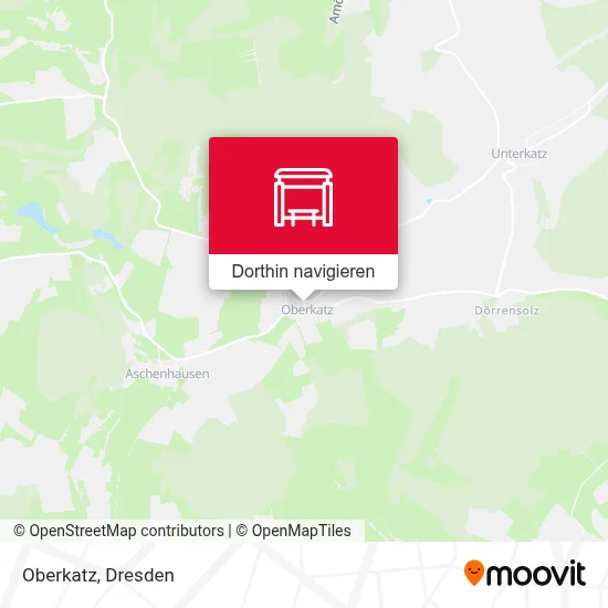 Oberkatz Karte