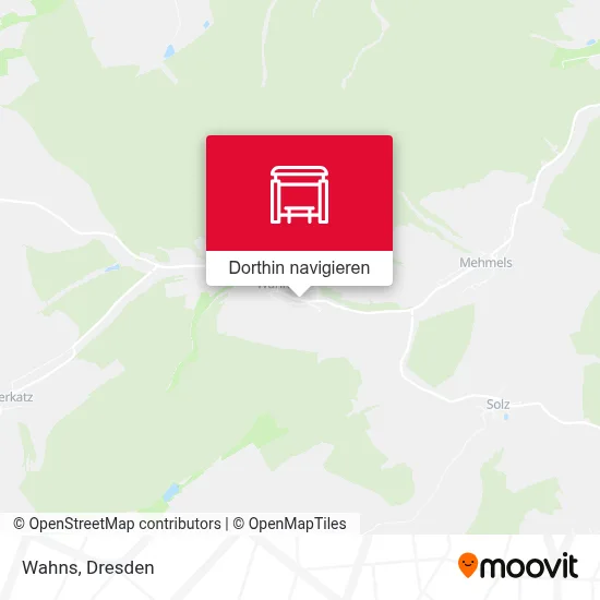 Wahns Karte