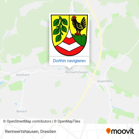 Rentwertshausen Karte