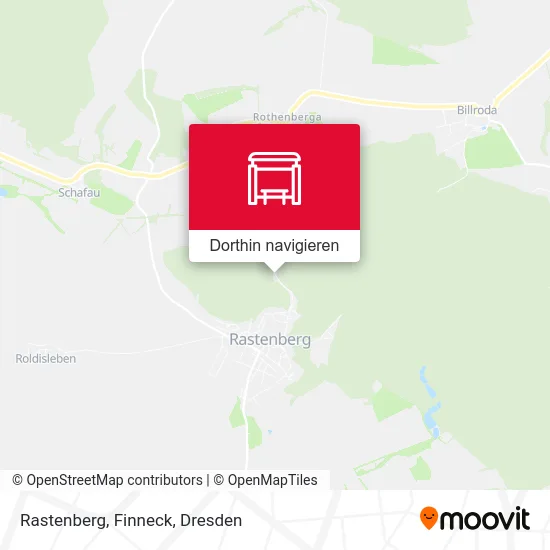 Rastenberg, Finneck Karte