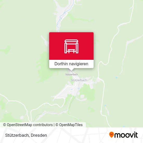 Stützerbach Karte