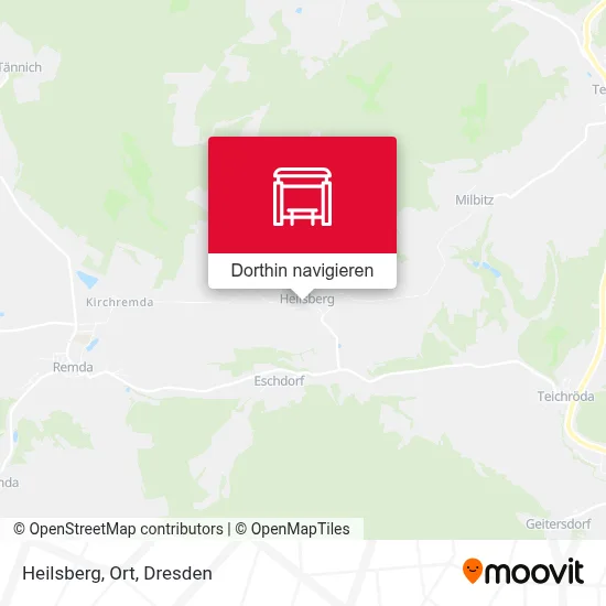 Heilsberg, Ort Karte