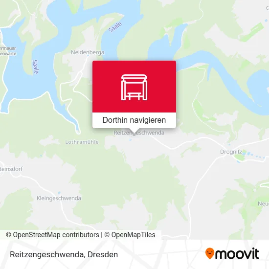 Reitzengeschwenda Karte