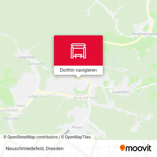 Neuschmiedefeld Karte