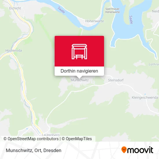 Munschwitz, Ort Karte