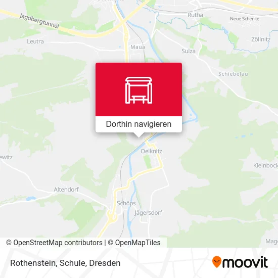 Rothenstein, Schule Karte