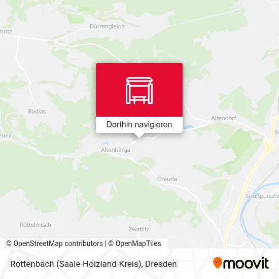 Rottenbach (Saale-Holzland-Kreis) Karte