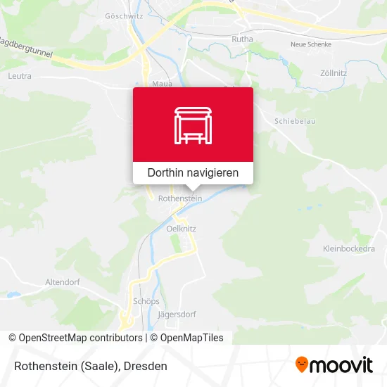 Rothenstein (Saale) Karte