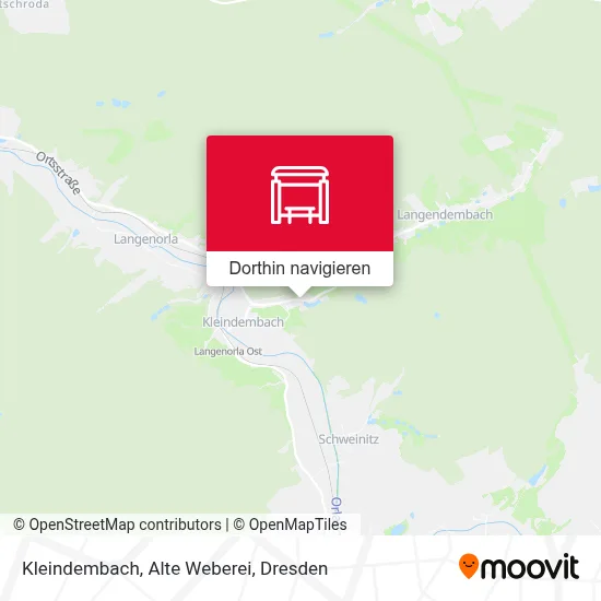 Kleindembach, Alte Weberei Karte