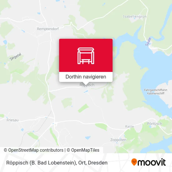 Röppisch (B. Bad Lobenstein), Ort Karte