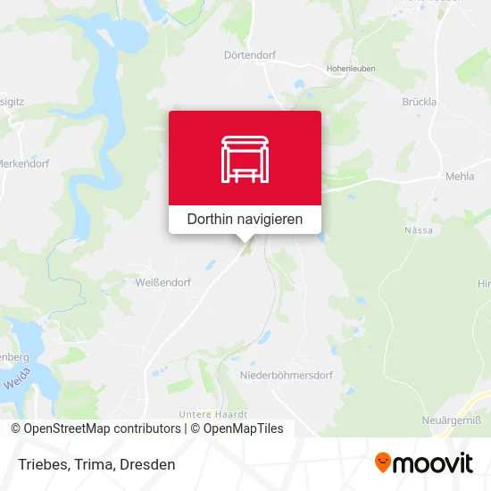 Triebes, Trima Karte